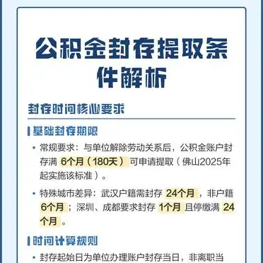 公积金封存提取流程